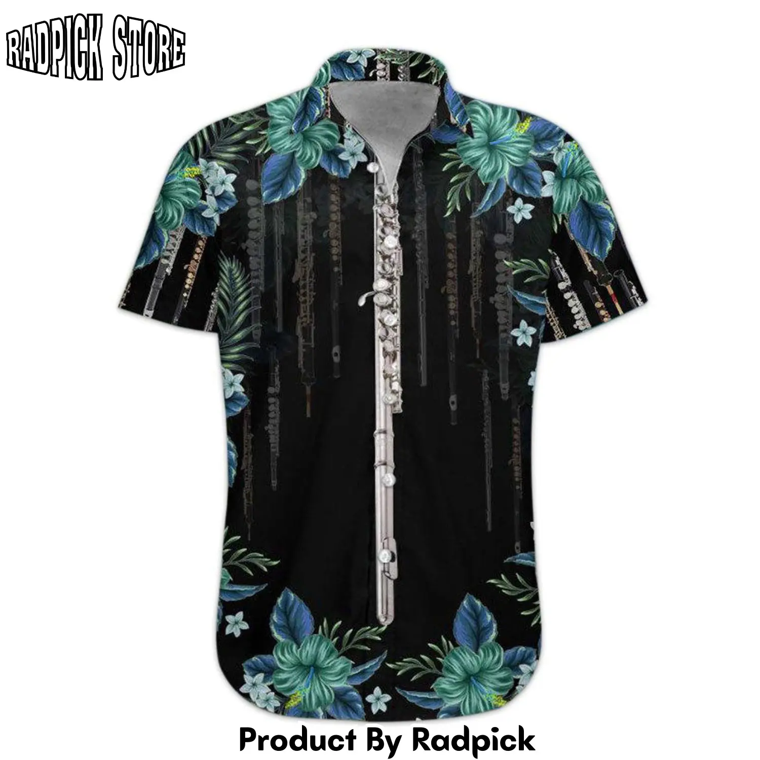 Radpick 3d flute hawaii shirt rp292811